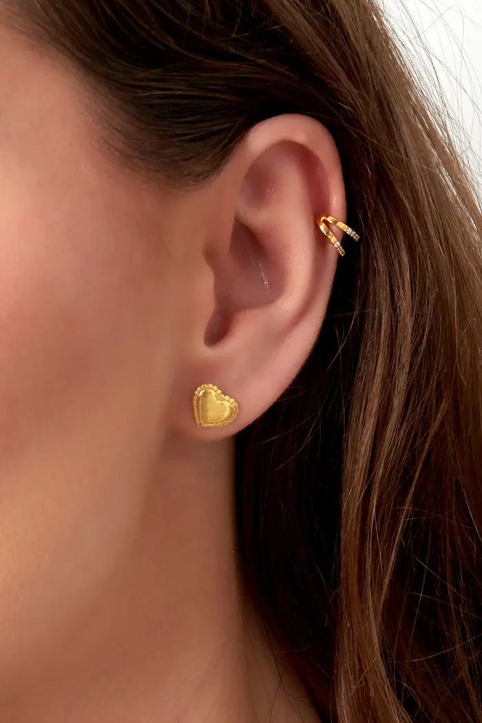 "Double the Luck" Ear Cuff - 925 Sterling Silver