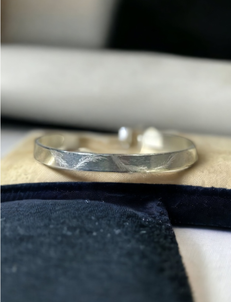 "An Angel's Feather" Bangle