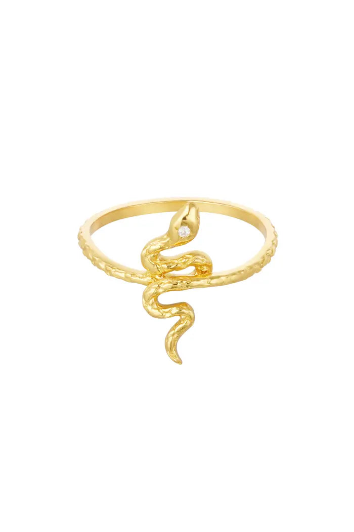 "Apollo" Snake Ring- 925 Sterling Silver