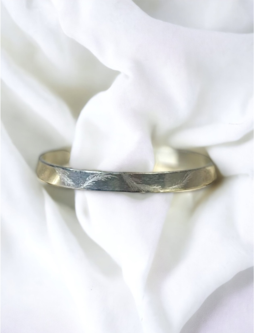 "An Angel's Feather" Bangle