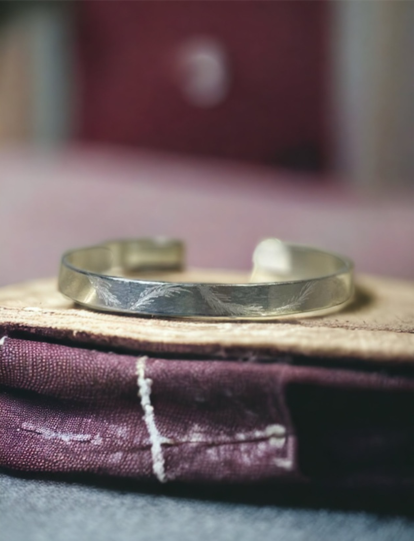 "An Angel's Feather" Bangle